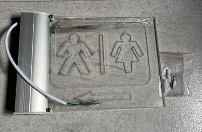 WC Schild LED - Bild 1 von 3