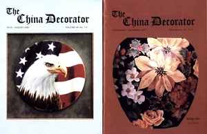 THE CHINA DECORATOR 2 ISSUES  2003 VOL. 48 JULY/AUGUST & NOVEMBER/DECEMBER - Picture 1 of 1