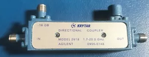 Krytar 2618 Directional Coupler 1.7-20GHz Keysight p/n 0955-0148 - Picture 1 of 1