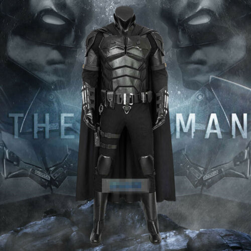 Batman 2021 Bruce Wayne Cosplay Costume Men's Outfits Halloween Clothes