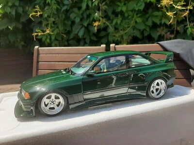 Otto OT1148 BMW E36 Khyzyl Saleem British Green 2022 #402 - Image 1 of 4