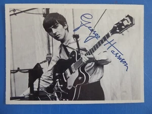 TOPPS CARDS - BEATLES 1st SERIES 1964 #36 GEORGE HARRISON (PRINTED IN CANADA) - Bild 1 von 2