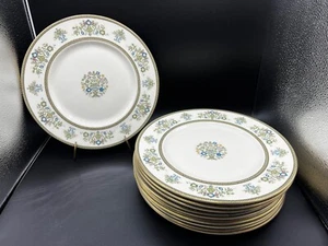 Vintage- Set of 12- Henley (Minton) Dinner Plates, England 10.5” - Discontinued - Picture 1 of 8