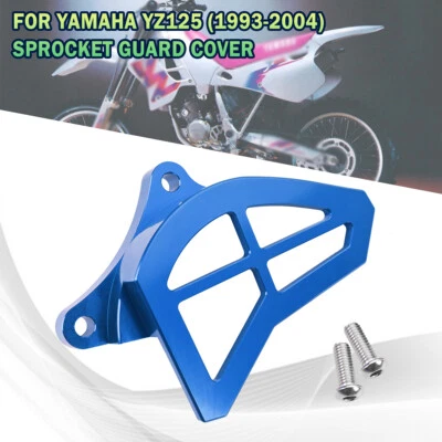 Sprocket Guard Cover (Blue) for Yamaha YZ125 (1993-2004) Aluminium XUE - Изображение 1 из 4