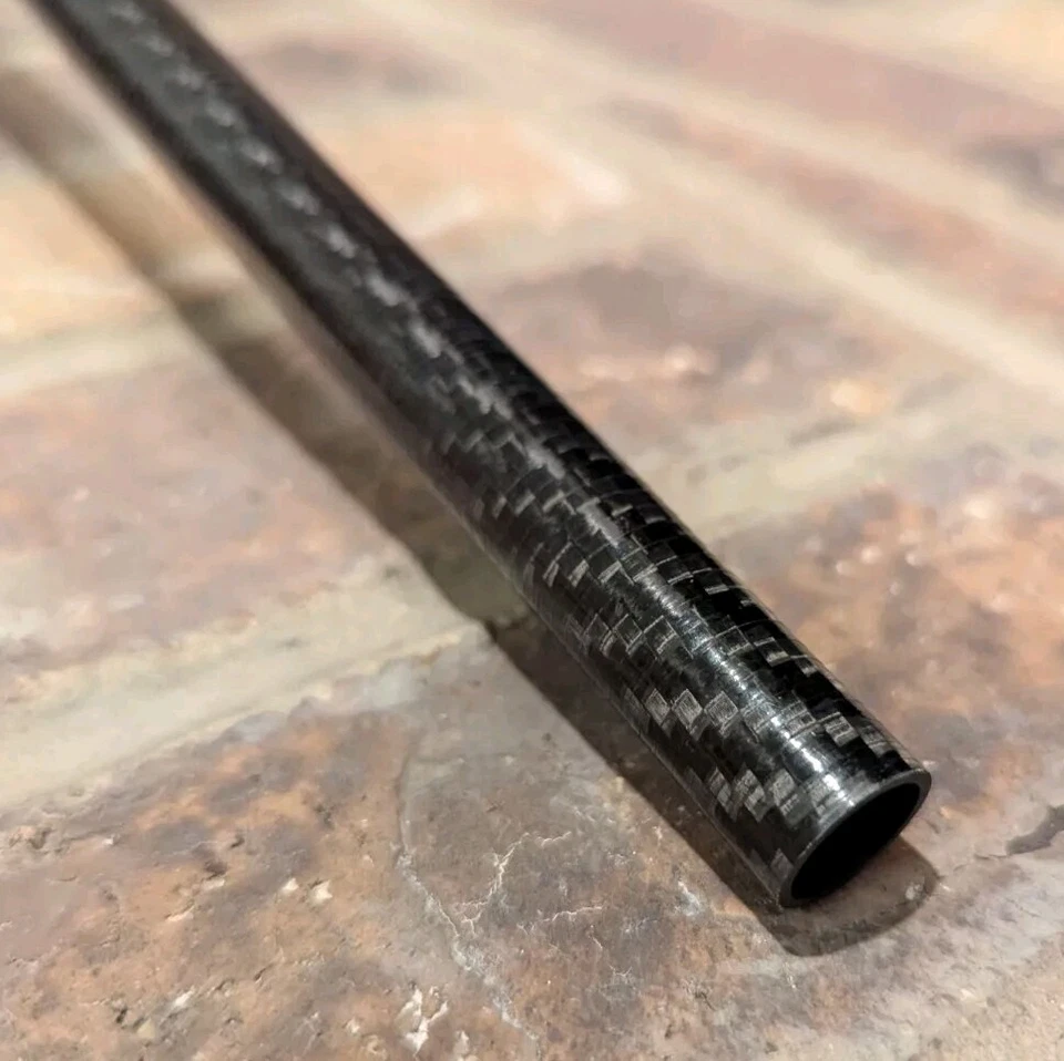 Carbon Fiber Tube Twill Weave - 0.46" X 0.55" X 40" - Image 1 of 1