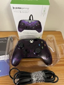 PDP Officially Licensed XBOX Series X Wired Controller - Royal Purple (boxed) - Picture 1 of 6
