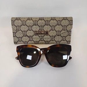 GUCCI SUNGLASSES GG 0029SA 002 HAVANA/BROWN frames only - Picture 1 of 10