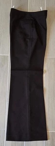 Vintage 70s Disco Trousers Polyester Japan Pants Size 8 Brown Womens K-Mart - Picture 1 of 12