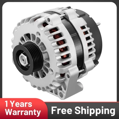253A High Output Alternator For Chevy Silverado 1500 2500 3500 GMC Sierra Savana - Image 1 of 4