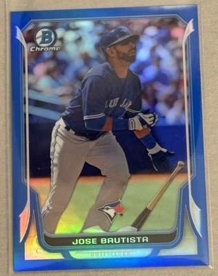 Bowman Chrome Joseph Bautista 2014 refractor azul/250 Foto 1 de 2