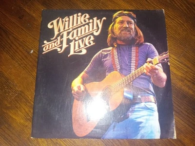 "WILLIE AND FAMILY LIVE" 1978 DOUBLE LP KC2 35642 COLUMBIA VINYL! - Image 1 of 4