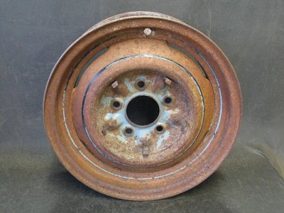 Chevrolet 1949 1950 1951 1952 original OEM rueda de acero cinco orificios 15x5 pulgadas Foto 1 de 4