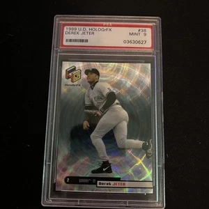 1999 UD HoloGrFX DEREK JETER Holofoil Card #38 New York Yankees - Picture 1 of 2