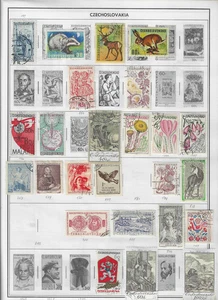 CZECHOSLOVAKIA  BALANCE OF COLLECTION          ( Lot 6792  ) - Picture 1 of 2