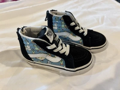 Vans Sk8-Hi Zip Llamas 学步儿童 5 码鞋 — 第 1/4 张图片