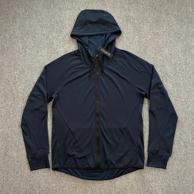 HYLETE Flexion Jacket Adult X-Large Navy Blue Full Zip Athleisure Active Running - Image 1 of 4