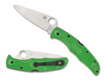Cuchillos Spyderco Pacific Salt 2 verde ligero FRN LC200N acero inoxidable C91FPGR2 Foto 1 de 4