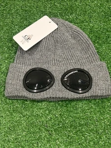 CP COMPANY GOGGLES BEANIE MÜTZE GRAU NEU MIT ETIKETT - Bild 1 von 4