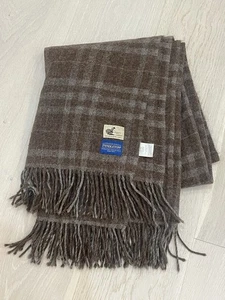EUC Pendleton Throw  70% Llama 30% Wool Lluxury Llama USA Blanket Super Rare - Picture 1 of 9