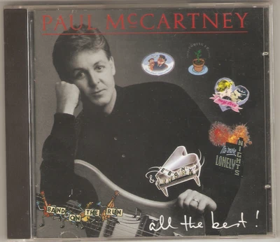 PAUL MCCARTNEY ALL THE BEST CAPITOL RECORDS CDP 548287 1987 CD IN JEWEL CASE VG+ - Image 1 of 3