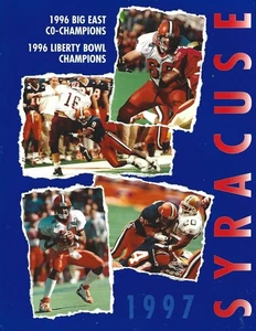 ANUARIO DE FÚTBOL SIRACUSA NARANJA 1997 DONOVAN MCNABB DARIUS BULLUCK ROB CONRAD - Imagen 1 de 1