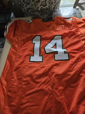 Camiseta estilo personalizado autógrafo Andy Dalton certificado JSA - Imagem 1 de 4