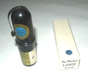 USGI WWII Original Ear Warden Ear Plugs V-51R Size Large with Free Shipping - Picture 1 of 10