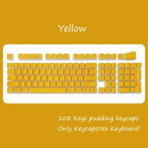OEM Profile PBT Keycaps 108 Keys Pudding Keycap for Cherry MX Switch Mechanical - Picture 1 of 28