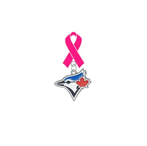 Toronto Blue Jays Ribbon Lapel Pin Pink Cancer Blue Yellow Camo USA Flag Crucial - Picture 1 of 7