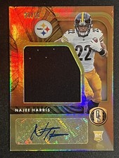2021 Panini Gold Standard Najee Harris Rookie Patch Auto /99 RPA Steelers RC