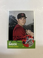 J.B. Shuck Signed 2012 Topps Heritage #77 Autograph Card In Person M842