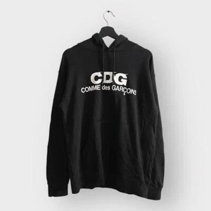 STEAL! 2010s Comme Des Garcons CDG Logo Hoodie (L) - Picture 1 of 6