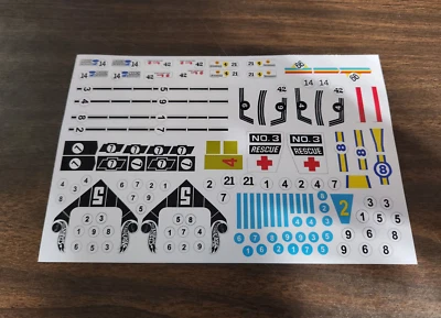 HOT WHEELS SIZZLERS reproduction stickers decals for All Sizzlers cars - Image 1 of 3