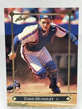 Todd Hundley 1992 Leaf Gold Leaf Rookies #BC-7 Insert