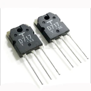 10 Pcs 2SD717 Encapsulation TO-3P Silicon Epitaxial Planar Transistor General✦Kd - Picture 1 of 4