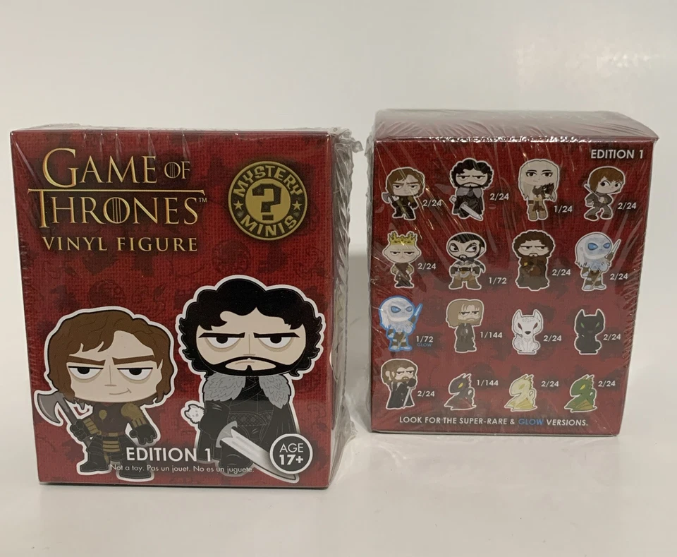 Lot Of 2 NEW Funko Game of Thrones Mystery Minis Vinyl Figures Edition 1 - Image 1 of 4