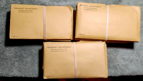 1957 United States Proof Set - Sealed Cover