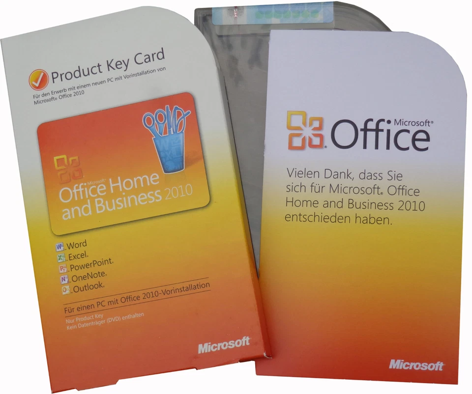 MS OFFICE 2010 Home and Business | Vollversion | Dauerlizenz | BOX | PKC | ML DE - Bild 1 von 4