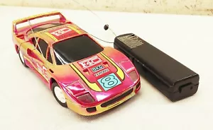 Vintage 90s Ferrari F40 r/c radio control car 1:24 scale sport racer - Picture 1 of 22