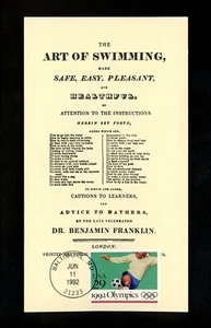 US FDC #2637-2641 Up to Minute Card / LGS 1992 MD Olympics Sports 1st Set of 5 - Picture 1 of 10