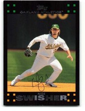 2007 Topps #2 Nick Swisher NM-MT Athletics