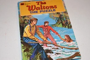 The Waltons The Puzzle by Carl Rathjen: Vintage 1975 Whitman Book Hardcover - Picture 1 of 6