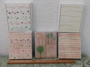 Lote de 15 estampillas en bloque de madera Hero Arts bordes ondulados árboles punteados deseos ondulados - Imagen 1 de 7
