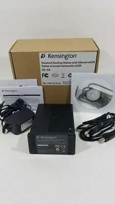 Estación de Acoplamiento Universal Kensington Ethernet SD120 K33949US Nueva Caja Abierta Completa Foto 1 de 4