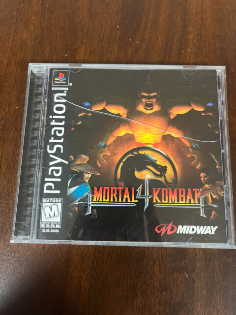 Mortal Kombat 4 Sony PlayStation 1 Video Games for sale