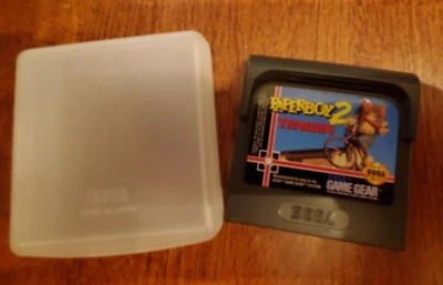 Paperboy 2 Sega Game Gear Cartridge & Case - Image 1 of 2