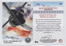 2014 Topps US Olympic & Paralympic Team and Hopefuls Silver Gus Kenworthy #50