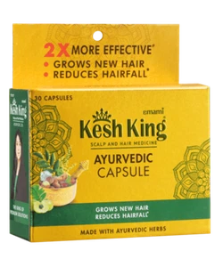 Kesh King Capsula Ayurvedica per la Crescita dei Capelli (30 capsule) - Foto 1 di 3