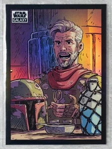 2022 Topps Chrome Star Wars Galaxy #85 Cobb Vanth - refractor - Imagen 1 de 2