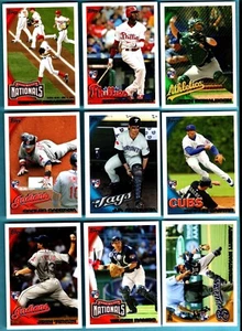 2010 Topps Update BASE Baseball 146 Card Lot ( NO DUPLICATES ) - Imagen 1 de 1